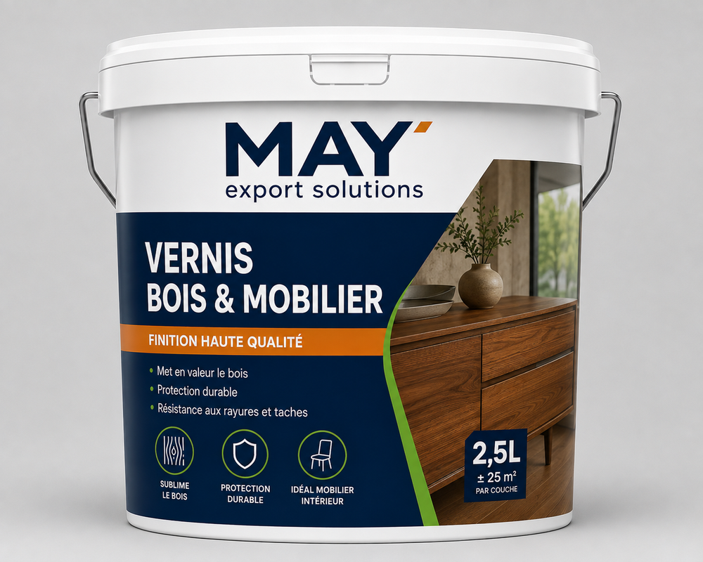 Vernis bois & mobilier — May Export Solutions